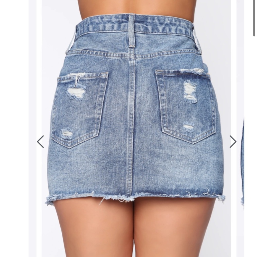 NWT: Denim skirt Fashion nova - Picture 5 of 11